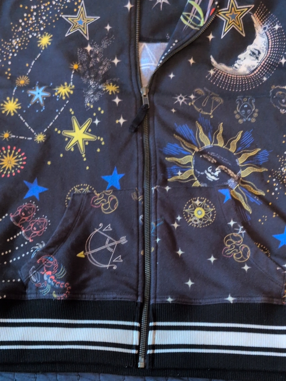 Johnny Was Celestine Zip Up Hoodie Sz. M - Picture 7 of 7